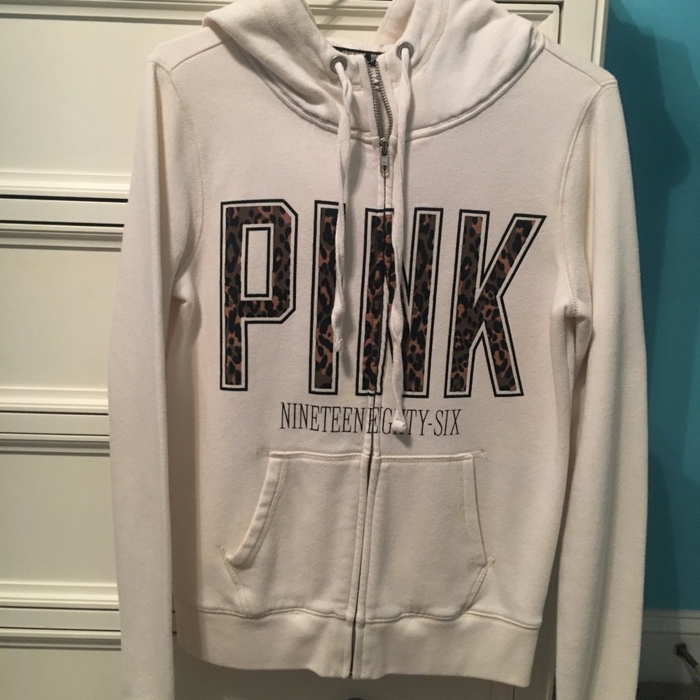Pink victoria’s secret hoodie